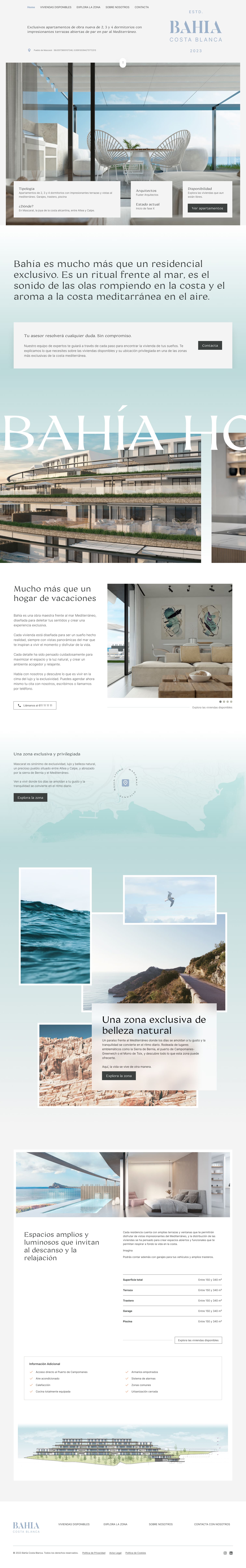 Mockup web de Bienvenido a tu nuevo ritual