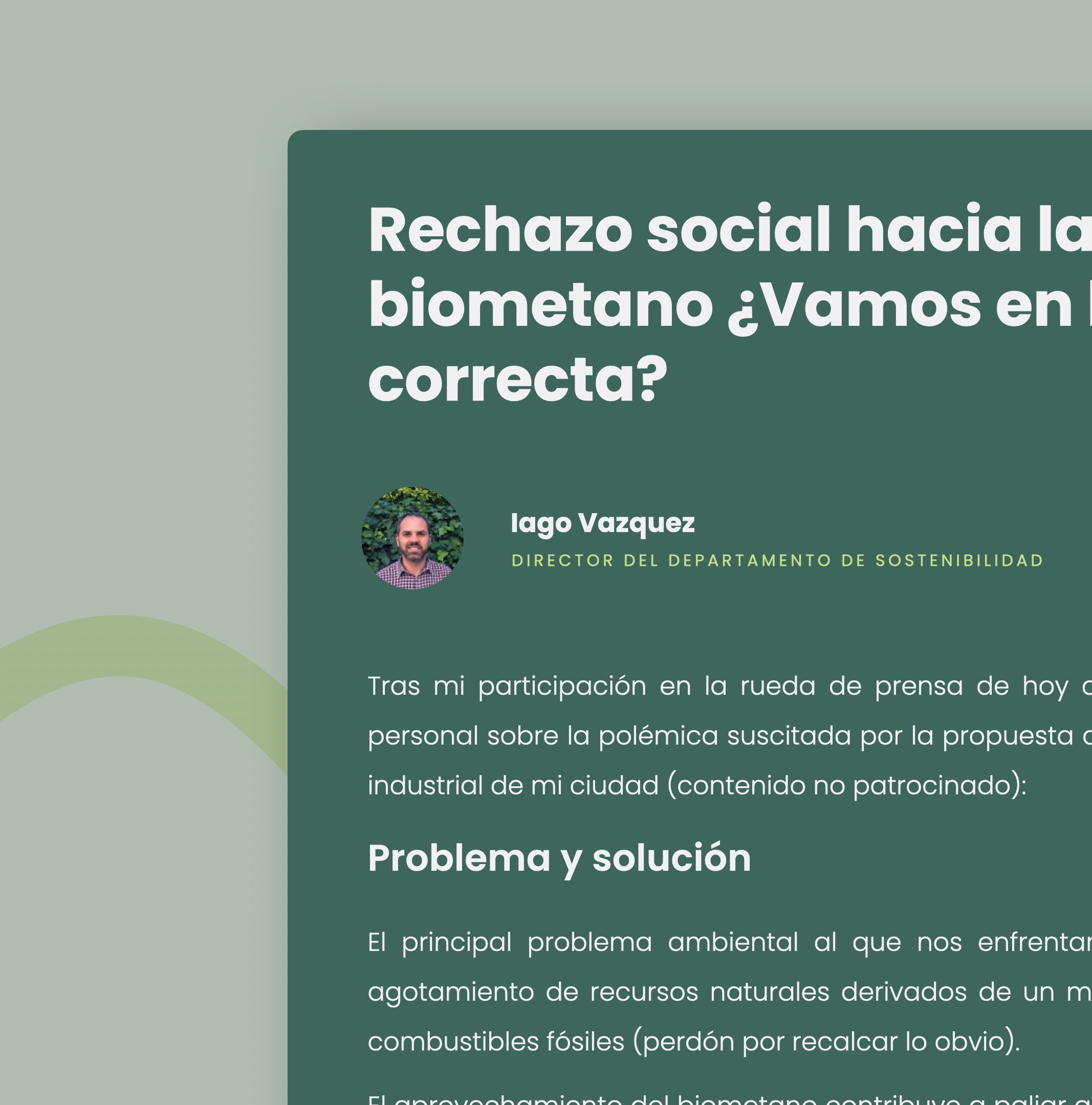 Muestra del caso De lo micro a lo macro