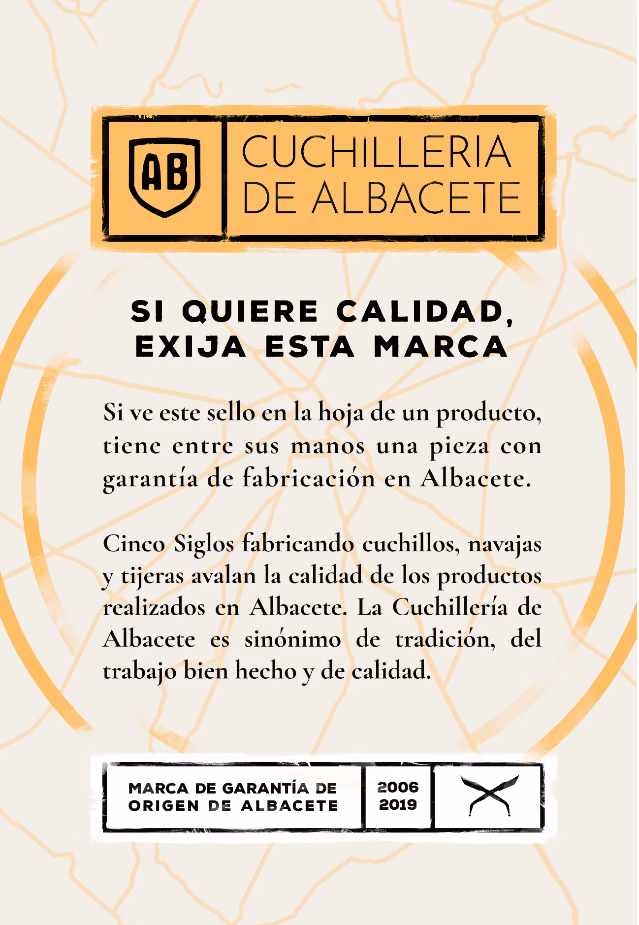 Muestra del caso Salvando la cuchillería