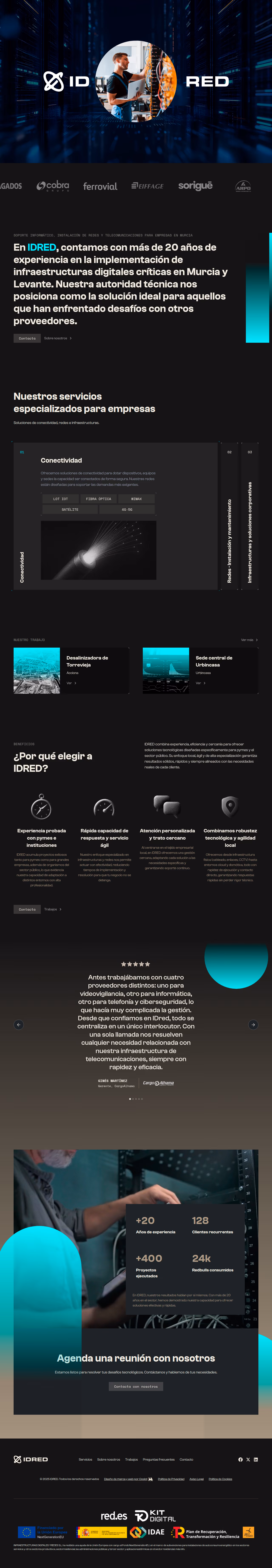 Website mockup